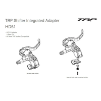 TRP - HD5.1 Shifter Adapter for EVO PRO and EVO X to I-Spec EV Shifter LH — imagen 1