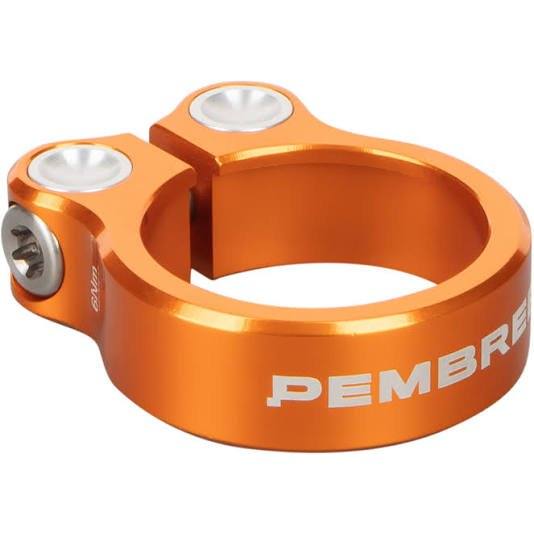 Pembree-DBN-Seat Post Clamp-Orange-36.4
