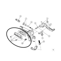 TRP - DHR EVO Reservoir Top Cap Kit Derecho — imagen 1