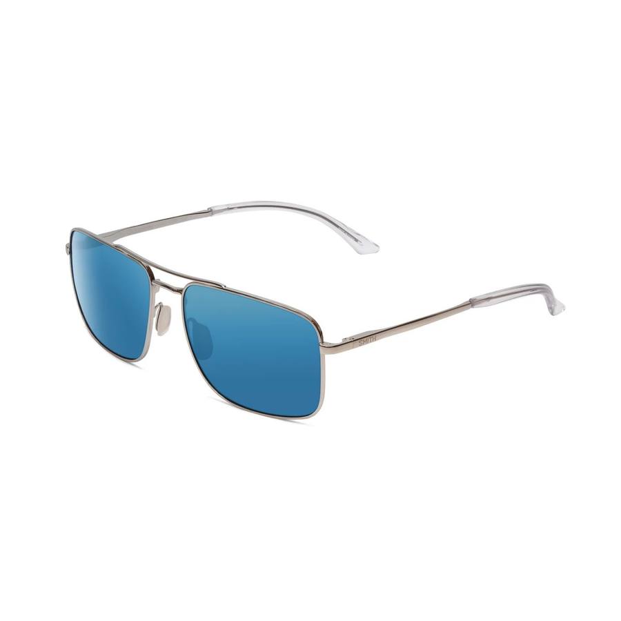 SMITH  -  Outcome Silver + Blue Mirror Polarized Chromapop