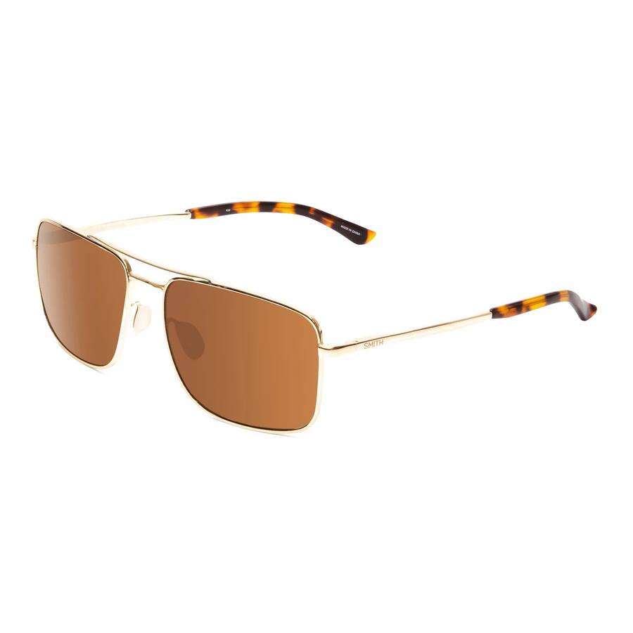 SMITH  -  Outcome Gold + Chromapop Polarized Brown Lens