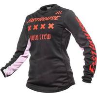 FASTHOUSE - GRINDHOUSE KARMA WOMEN´S JERSEY - S - BLACK — imagen 1