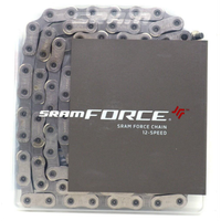 SRAM - Cadena De Ruta Sram 114 Eslabones 12P. CN-FRC FORCE AXS Flattop Con Power Lock Plata — imagen 1