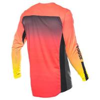 FASTHOUSE- Helix Circuit LS Jersey-  HYPER CORAL/BLACK S — imagen 2