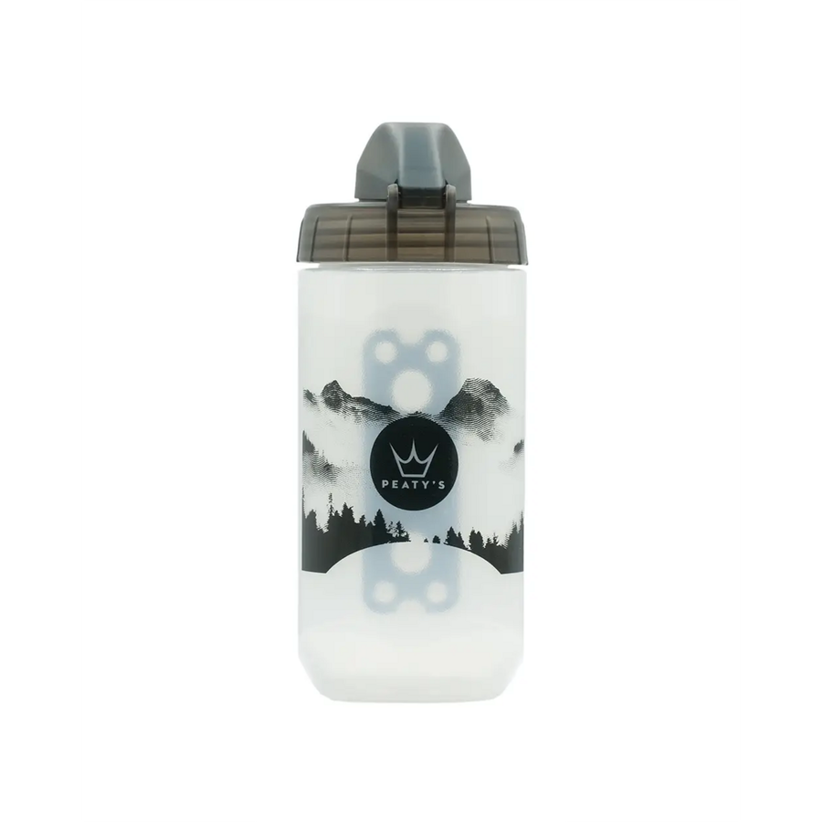 Peatys - Fidlock Lockin Bottle - 450ml - Mountains/Clear