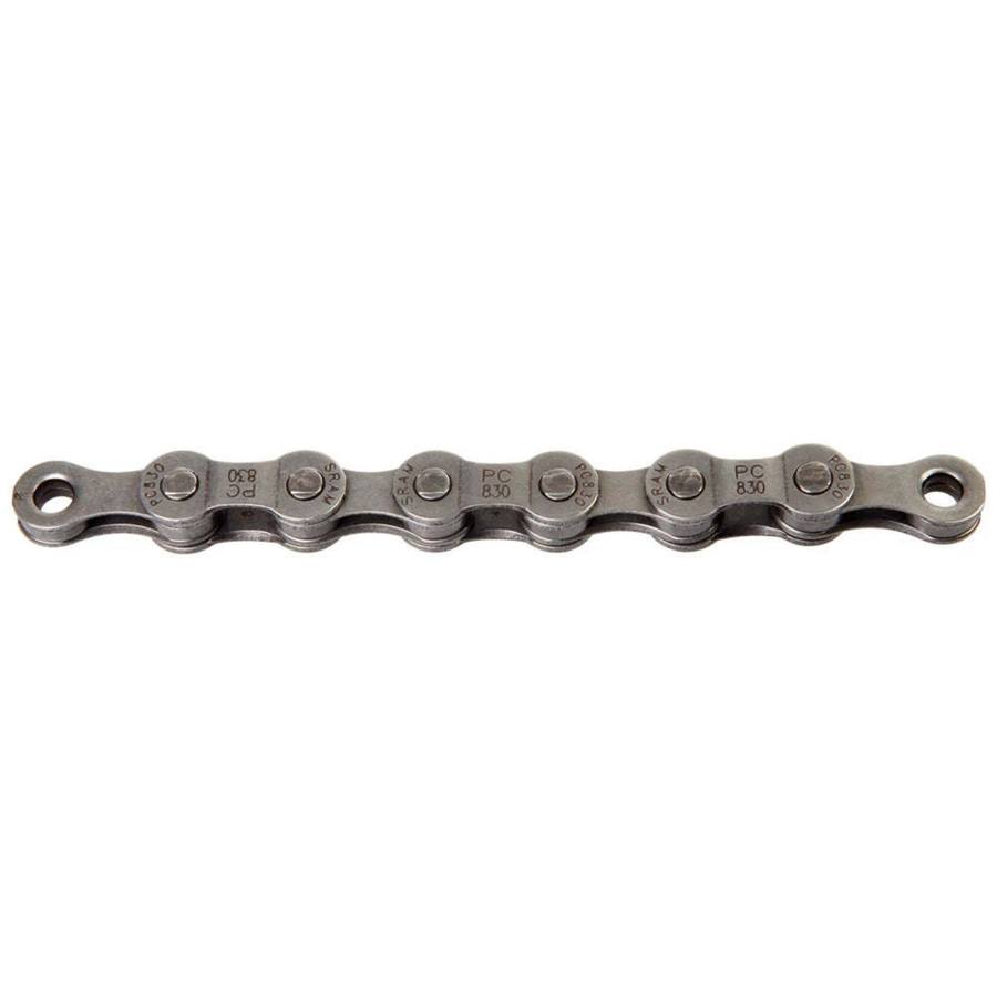 SRAM - Cadena 8, PC 830, 114 links, power link silver