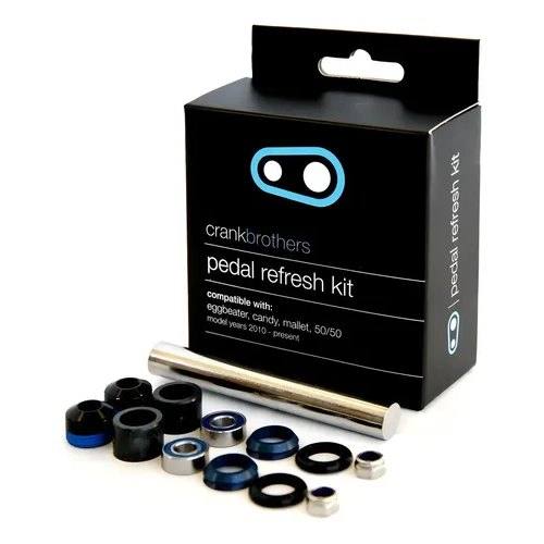 Kit de restauración pedales Crank Brothers Mallet e, candys, 5050, eggbeater