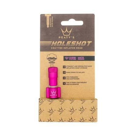 Peatys- HoleShot CO2 Tyre Inflator Head Matte Punch