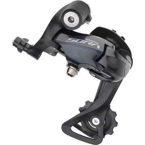 Cambio Trasero Shimano Sora RD-R3000-SS - 9 Vel, Short Cage, Negro