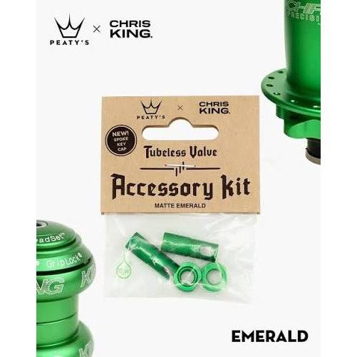 Peatys - Kit de Accesorios Peatys x Chris King Emerald