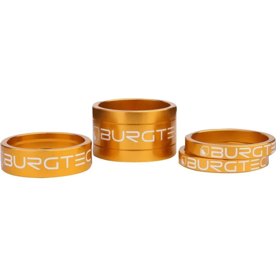 Burgtec - Espaciadores Burgtec Bullion Gold (5mm Spacer x2, 10mm Spacer, 20mm Spacer)