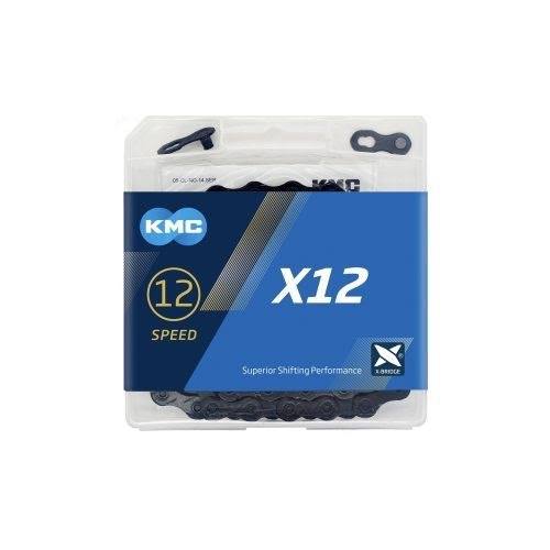 KMC - Cadena 12v X12 Aurora Blue 126E
